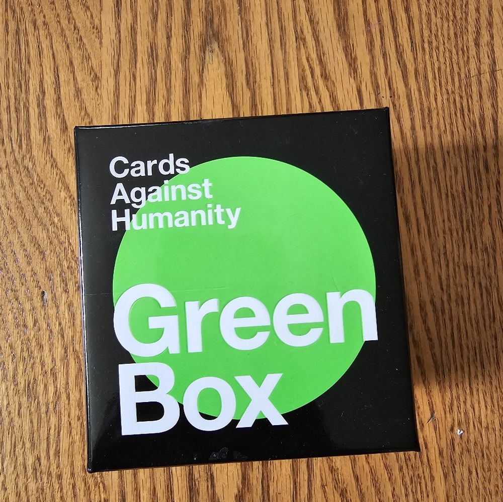 LAST CHANCE: Cards Against Humanity Green Box